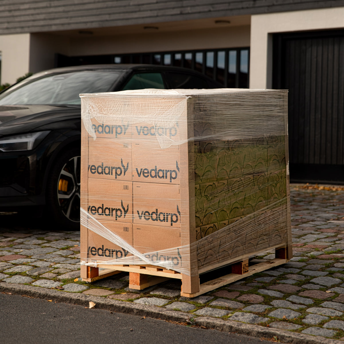 Komplett paket med björkved